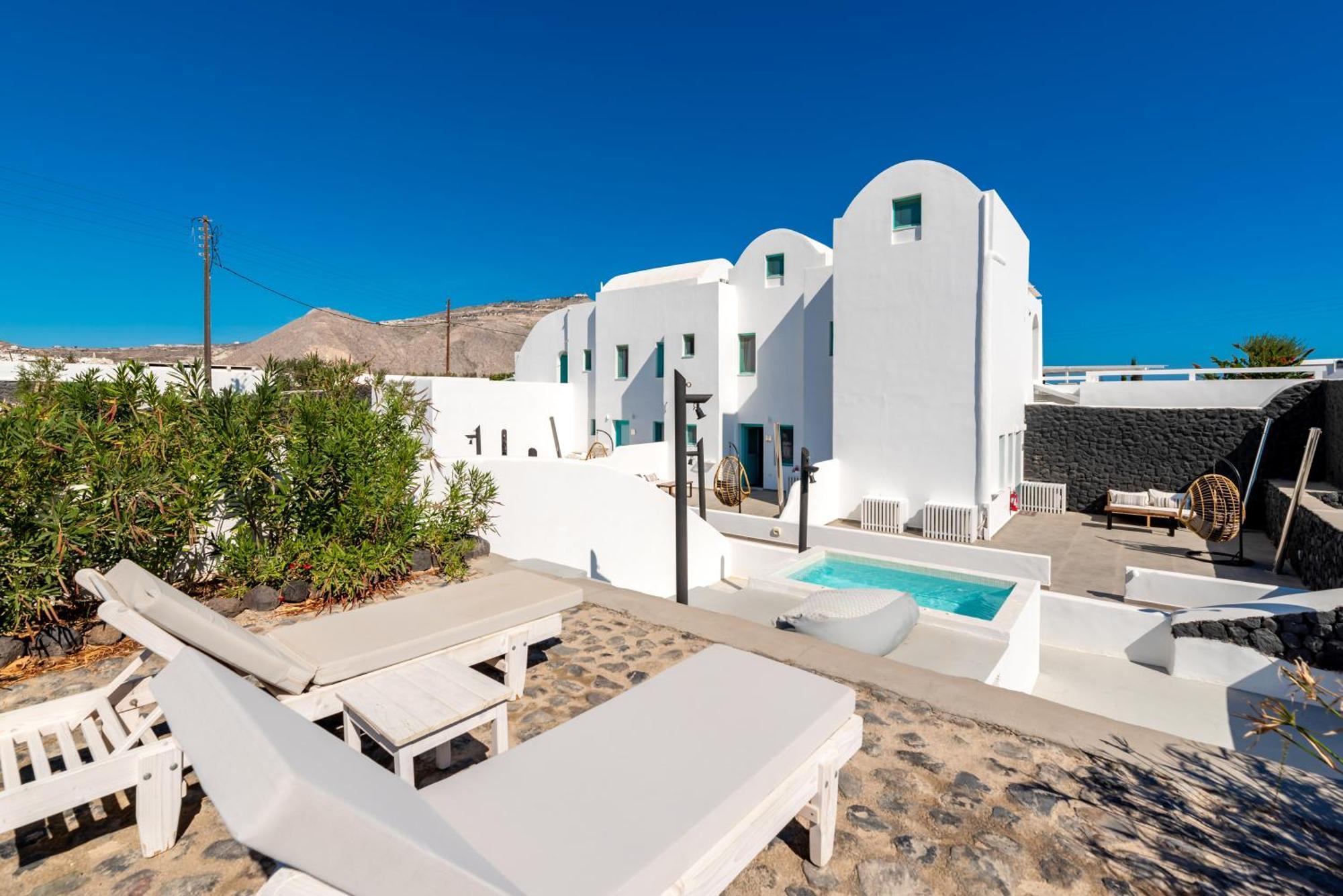 Santa Irina Luxury Sunny Lofts Hotel Perivolos  Exterior photo